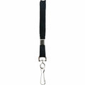 Baumgartens SICURIX Shoelace-style Flat Hook Lanyard, Black, 100 / Box, BAU65619