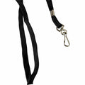 Baumgartens SICURIX Shoelace-style Flat Hook Lanyard, Black, 100 / Box, BAU65619