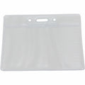 Baumgartens SICURIX Badge Holder, Clear, 50 / Pack, BAU67830