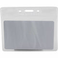 Baumgartens SICURIX Badge Holder, Clear, 50 / Pack, BAU67830