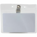 Baumgartens SICURIX Badge Holder, Clear, 50 / Pack, BAU67850