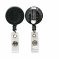 Baumgartens SICURIX Badge Holder, Black, 25 / Box, BAU68424