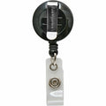 Baumgartens SICURIX Badge Holder, Black, 25 / Box, BAU68424