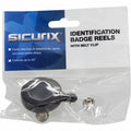 Baumgartens SICURIX Badge Holder, Black, BAU68844