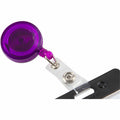 Baumgartens SICURIX Badge Holder, Purple, 4 / Pack, BAU68884