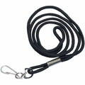 Baumgartens SICURIX Standard Rope Lanyard, Black, 12 / Pack, BAU68939