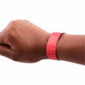 Baumgartens SICURIX Standard Dupont Tyvek Security Wristband, Red, 100 / Pack, BAU85020