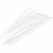 Baumgartens Magazine Organizer 12 Pack WHITE (JT-9000), 1 Pack