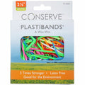 Baumgartens Conserve PlastiBands 2 1/8" 200 Pack ASSORTED Colors (SF-5000), 200 / Box, BAUSF5000