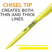 BIC Brite Liner Highlighters, 1 Dozen