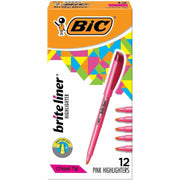 BIC Brite Liner Highlighters, 1 Dozen