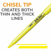 BIC Brite Liner Highlighters, 1 Dozen
