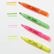 BIC Brite Liner Grip XL Highlighters, Assorted, 1 Set
