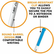 BIC Clic Stic Retractable Ballpoint Pens, 1 Dozen