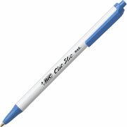 BIC Clic Stic Retractable Ballpoint Pens, 1 Dozen