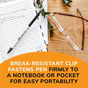 BIC Clic Stic Retractable Ballpoint Pens, 1 Dozen