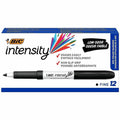 BIC Intensity Fine Point Whiteboard Marker, 1 Dozen, BICGDE11BK