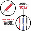 BIC Mark-it Ultra-Fine Point Permanent Marker, 1 Dozen, BICGPMU11BK