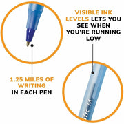 BIC Round Stic Ballpoint Pens, 1 Dozen
