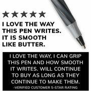 BIC Round Stic Grip Ballpoint Pen, 1 Dozen