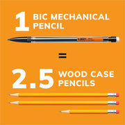 BIC Refillable Mechanical Pencils, 1 Dozen