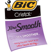 BIC Classic Cristal Ballpoint Pens, 1 Dozen