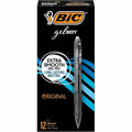 BIC Gel Retractable Pens, 1 Dozen, BICRLC11-BK