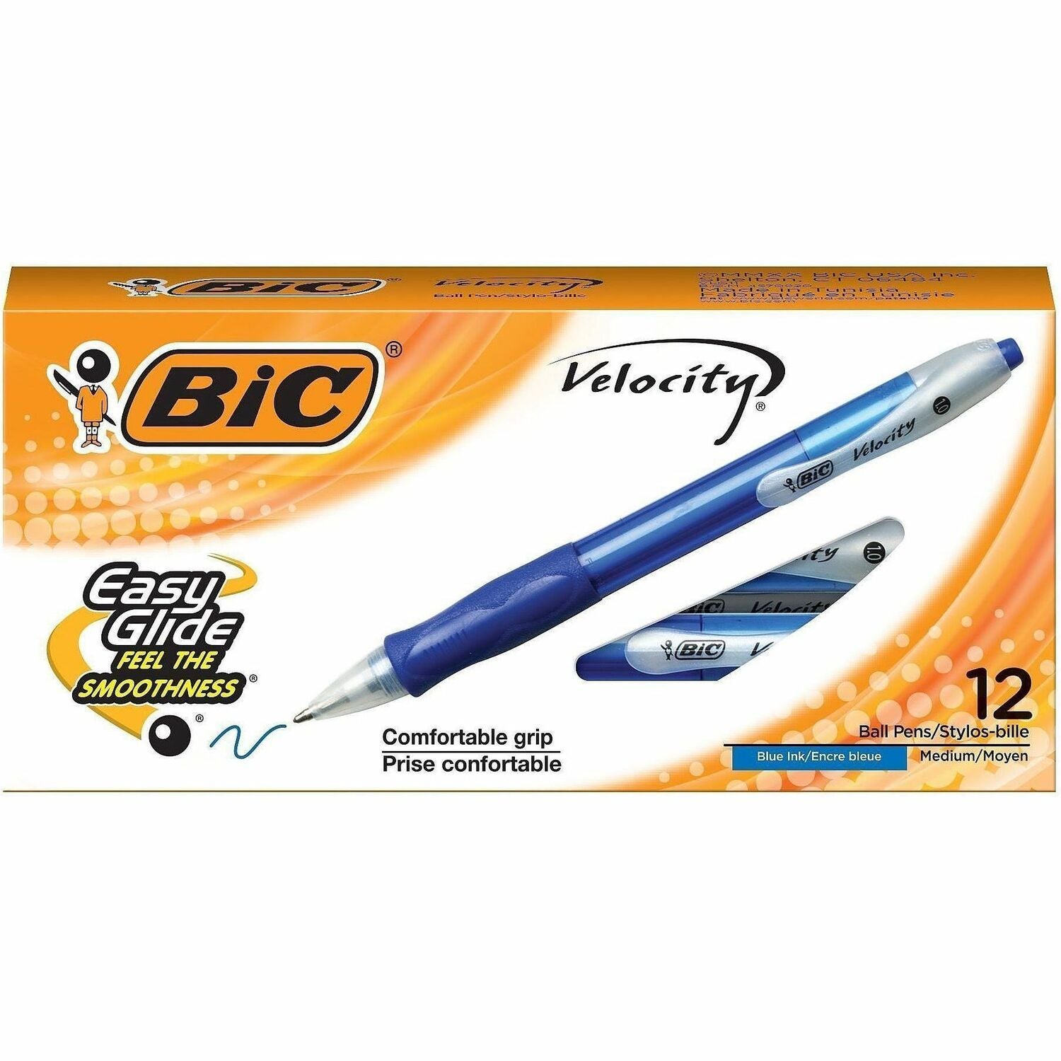 BIC Retractable Ballpoint Pens, 1 Dozen