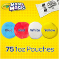 Crayola 4-Color Model Magic Classpack, Primary, 75 / Carton, CYO236002