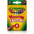 Crayola Regular Size Crayon Sets, Assorted, 8 / Box, CYO523008