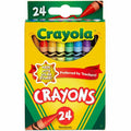 Crayola Regular-Size Crayons, Assorted, 24 / Box, CYO523024