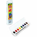 Crayola Educational Water Colors Oval Pans, 8 / Set, CYO530080