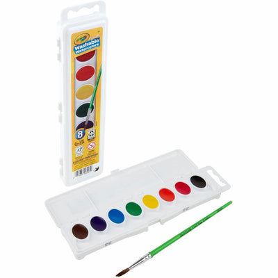 Crayola Washable Watercolors Set, 1 Set, CYO530525