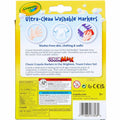 Crayola Classic Washable Marker Set, 8 / Set, CYO587808