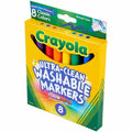 Crayola Classic Washable Marker Set, 8 / Set, CYO587808