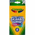 Crayola Thinline Washable Markers, 8 / Set, CYO587809