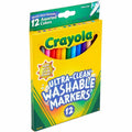 Crayola Thinline Washable Markers, 12 / Set, CYO587813