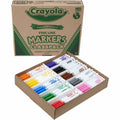Crayola 10-Color Marker Classpack, 200 / Box, CYO58-8210