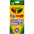 Crayola Presharpened Colored Pencils, 3.3 mm, 12 / Set, CYO684012
