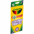 Crayola Presharpened Colored Pencils, 3.3 mm, 12 / Set, CYO68-4012