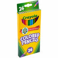 Crayola Presharpened Colored Pencils, 3.3 mm, 24 / Set, CYO684024