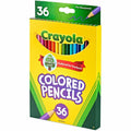 Crayola Presharpened Colored Pencils, 3.3 mm, 36 / Set, CYO684036
