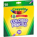 Crayola Presharpened Colored Pencils, 3.3 mm, 50 / Set, CYO684050