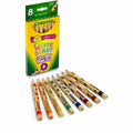 Crayola Write Start Colored Pencils, 5.3 mm, 8 / Set, CYO684108
