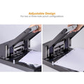 Amax Bostitch Xtreme Antimicrobial Adjustable Hole Punch, Silver, BOS03200