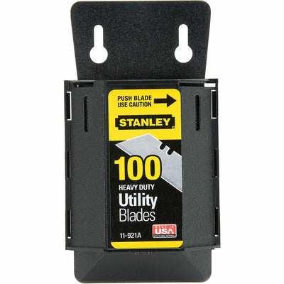 Amax Stanley Heavy Duty Utility Blades Pack, Black, 1 Pack — view 1