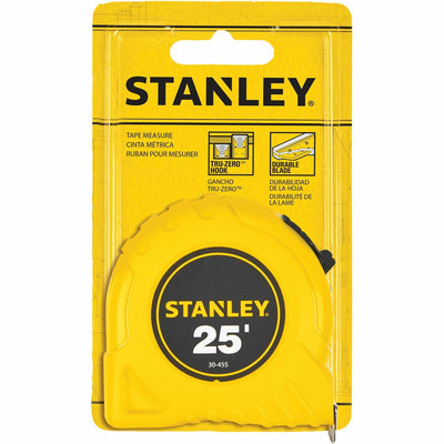 Amax Stanley Tape Rule, Yellow, BOS30455