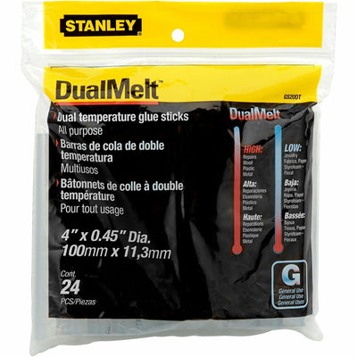 Amax Stanley Dual Temperature Glue Sticks, Clear, 1 Pack — view 1