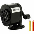 Amax Bostitch Antimicrobial Manual Pencil Sharpener, Black, BOSMPS1BLK