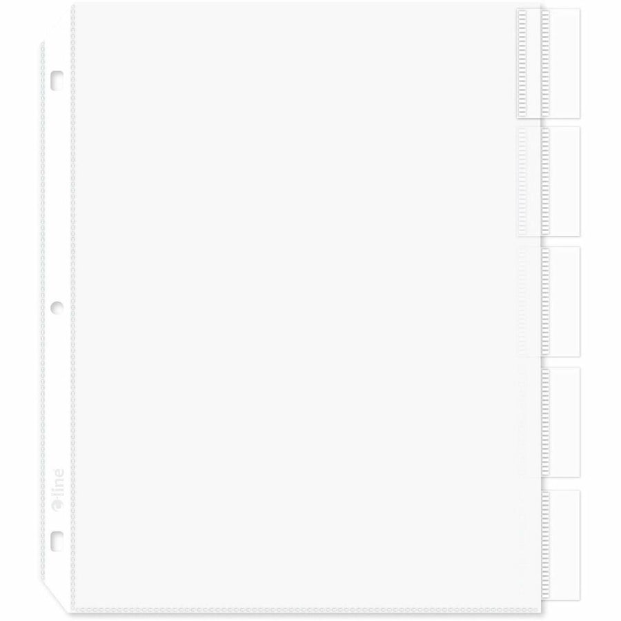 C-Line Top-Loading Sheet Protectors, Clear, 8 1/2" Width x 11" Length, 1 Set — view 1